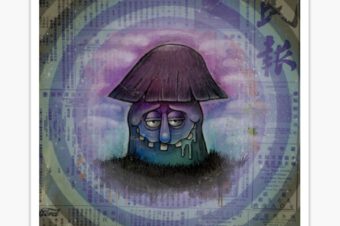 magic mushrooms  Sticker