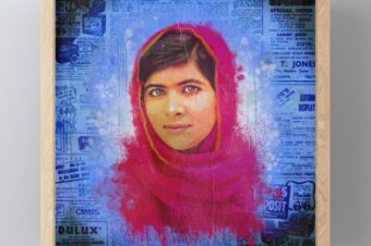 Malala Yousafzai Framed Mini Art Print