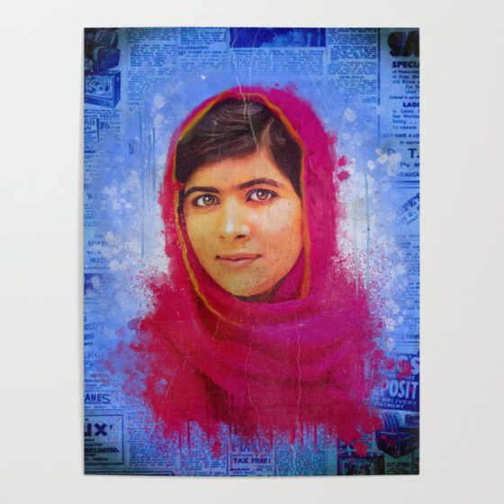 Malala Yousafzai Poster