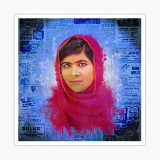 Malala Yousafzai Sticker
