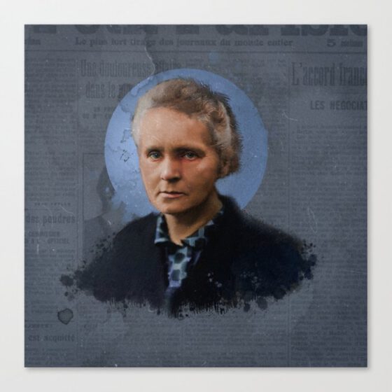 MARIE CURIE Canvas Print