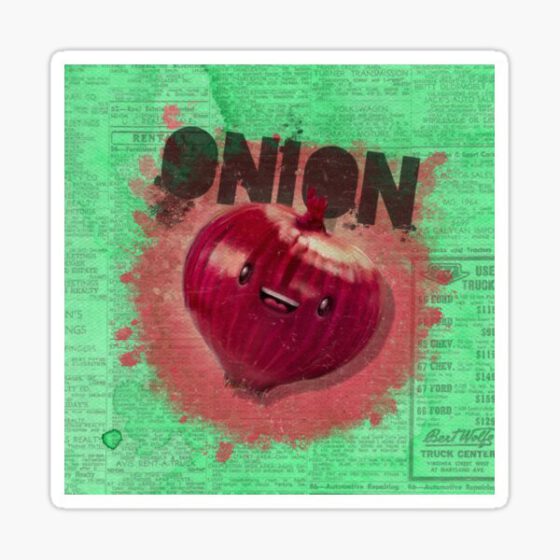 Onions! Sticker