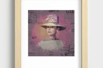 Our Fair Lady Recessed Framed Print
