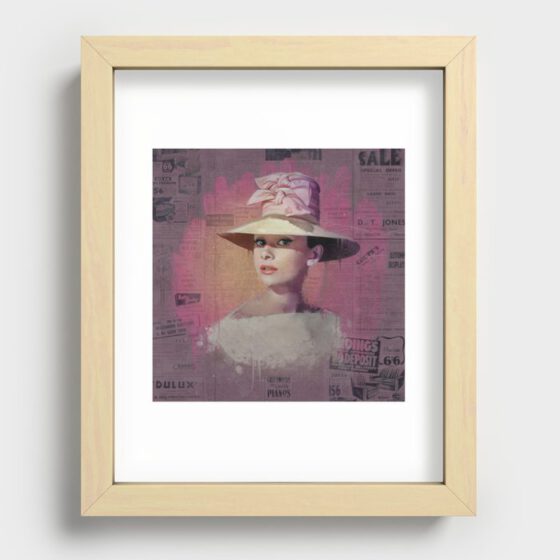 Our Fair Lady Recessed Framed Print