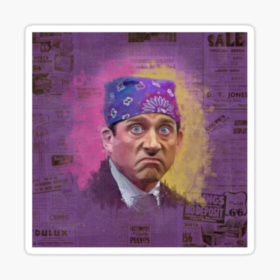 Prison mike Sticker