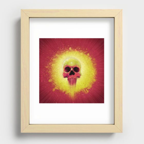 Punished Recessed Framed Print