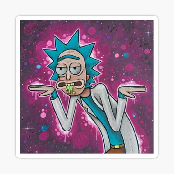 Rick Sanchez Sticker