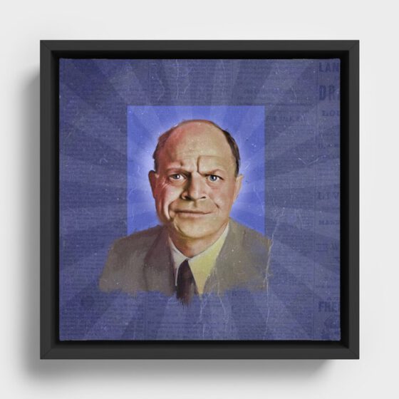 RICKLES Framed Canvas