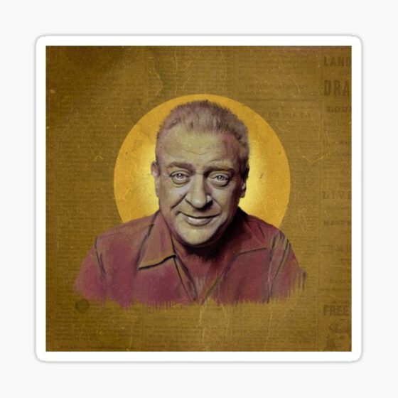 RODNEY DANGERFIELD- COOL COMEDIAN PORTRAITS Sticker