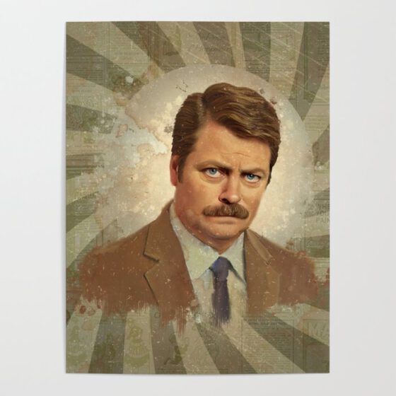 RON SWANSON  Poster