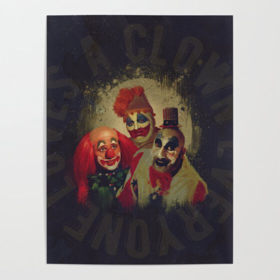 Scary Clowns Poster