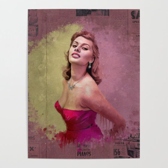 SOPHIA LOREN Poster