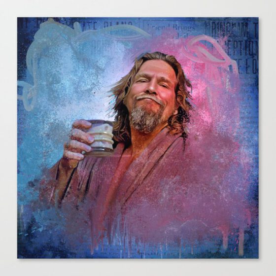 The dude Canvas Print