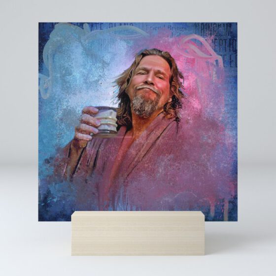 The dude Mini Art Print