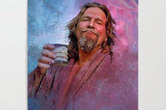 The dude Poster