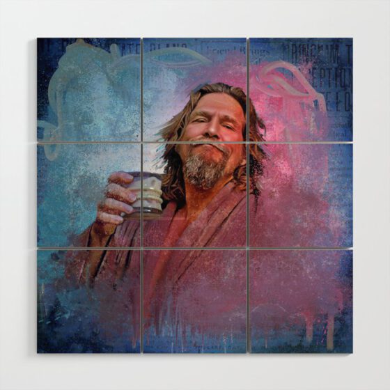 The dude Wood Wall Art