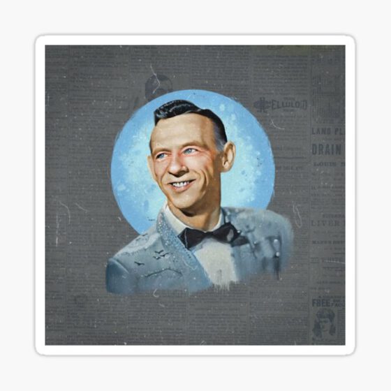 The legendary Hank Snow Sticker