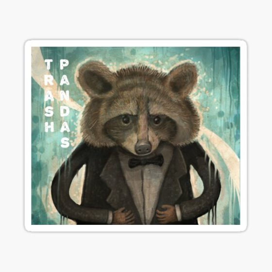 Trash Pandas Sticker