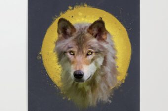 A Wolf Poster
