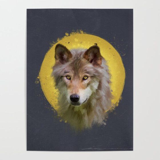 A Wolf Poster